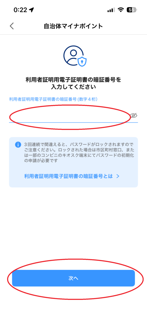 第6步：输入密码
